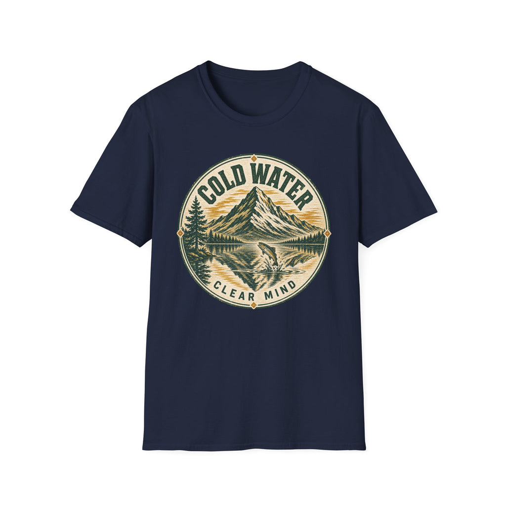 Cold Water - Fishing Graphic T-Shirt