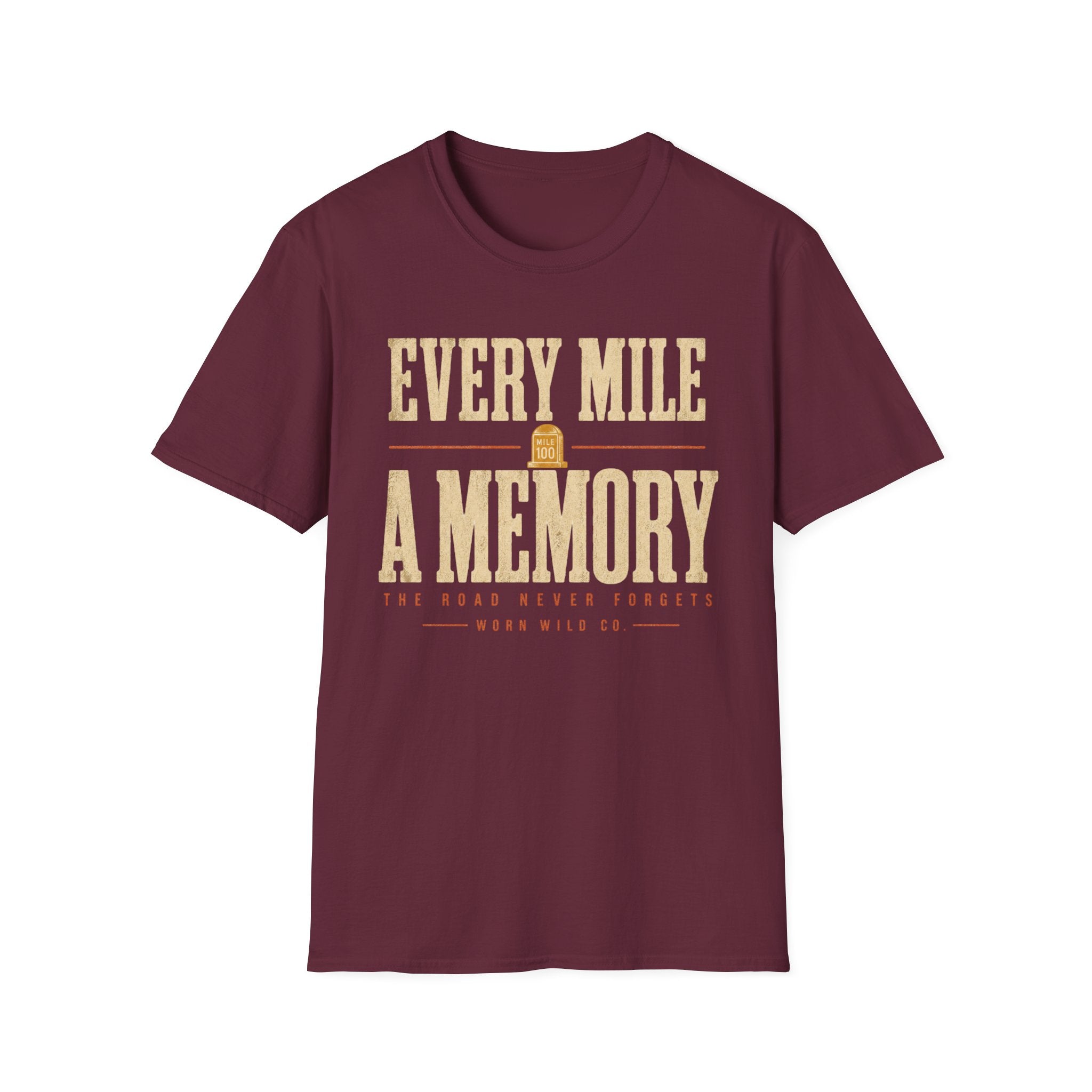 Every Mile A Memory - Motorcycles Graphic T-Shirt