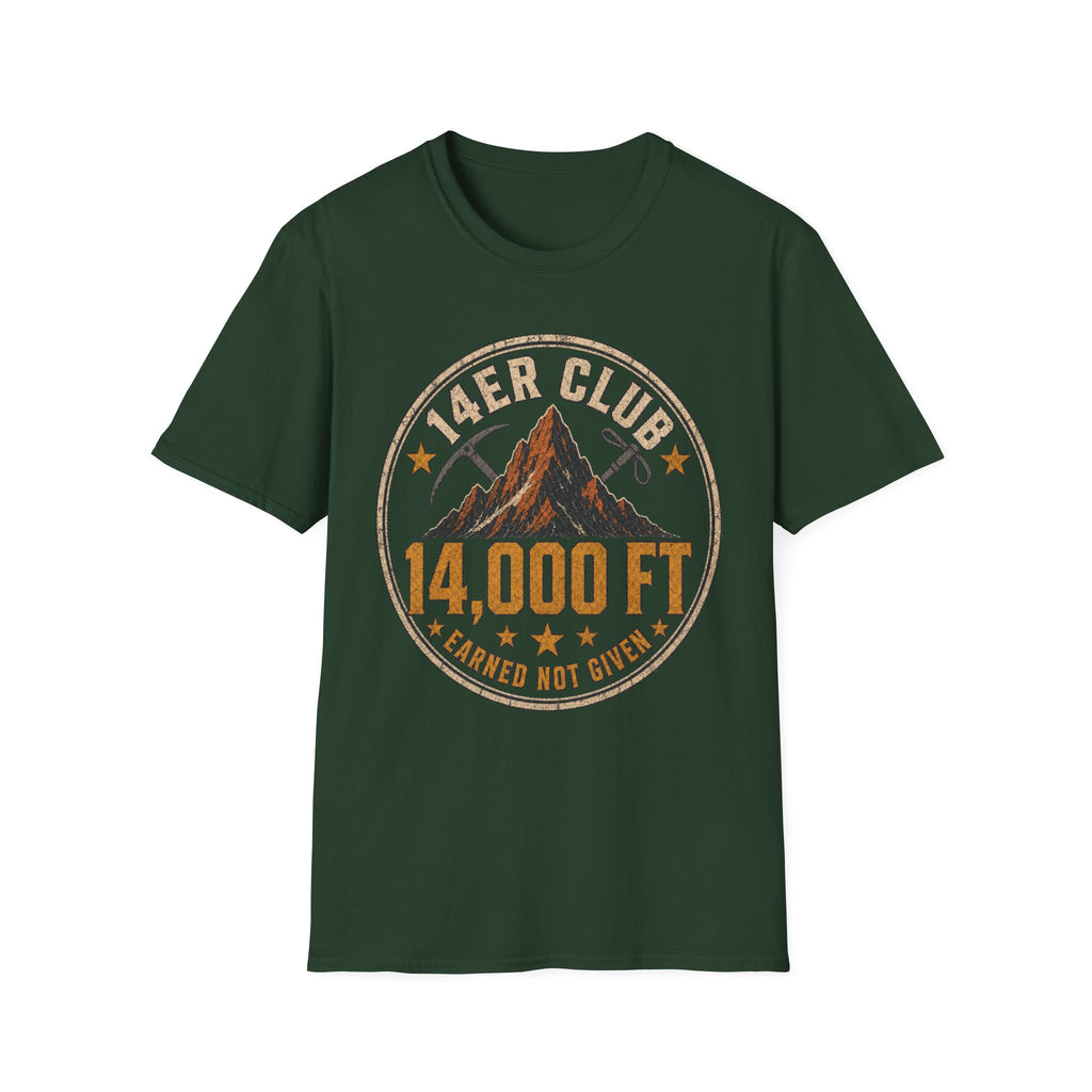 14er Club - Hiking Graphic T-Shirt