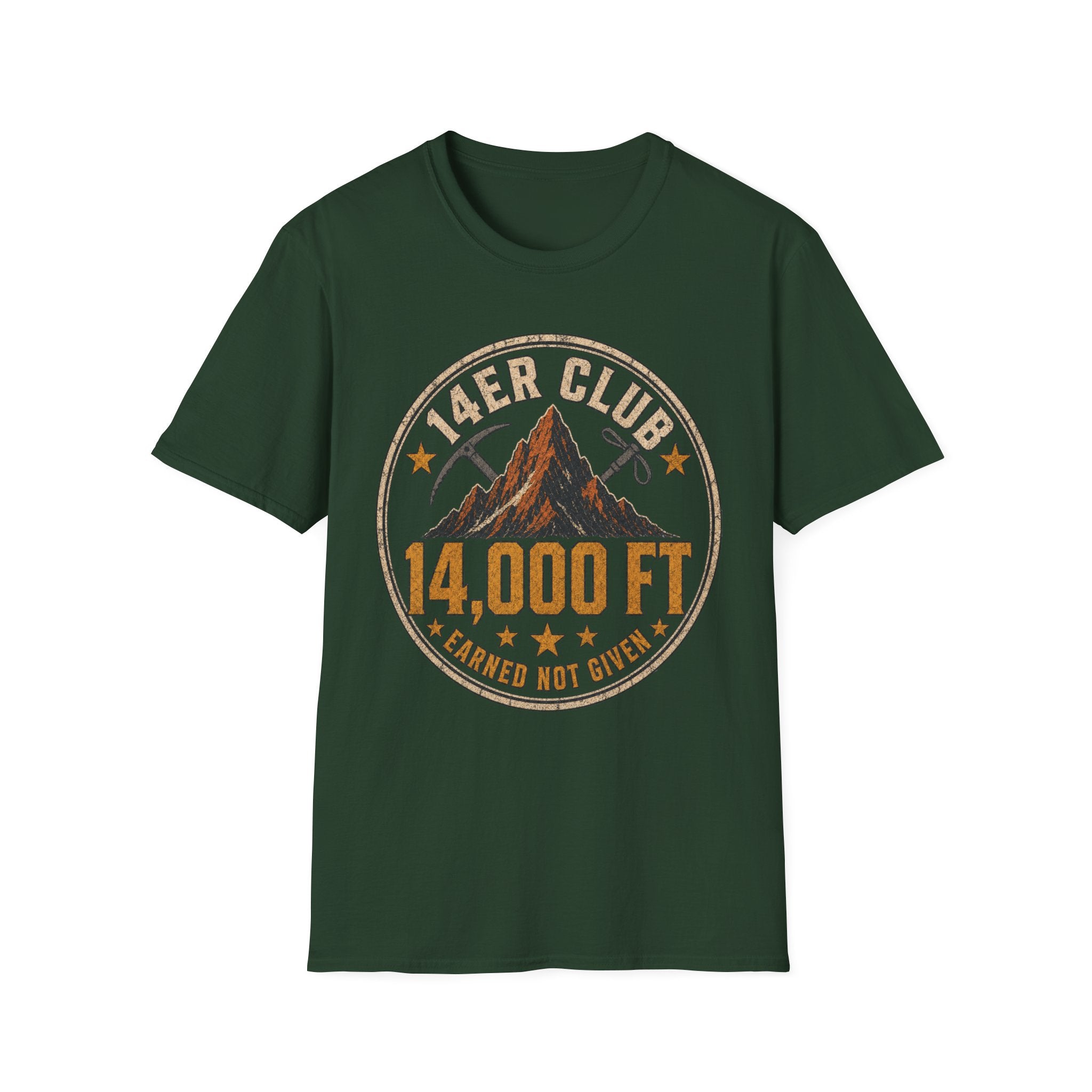 14er Club - Hiking Graphic T-Shirt