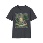 No Signal No Problem - Camping Graphic T-Shirt