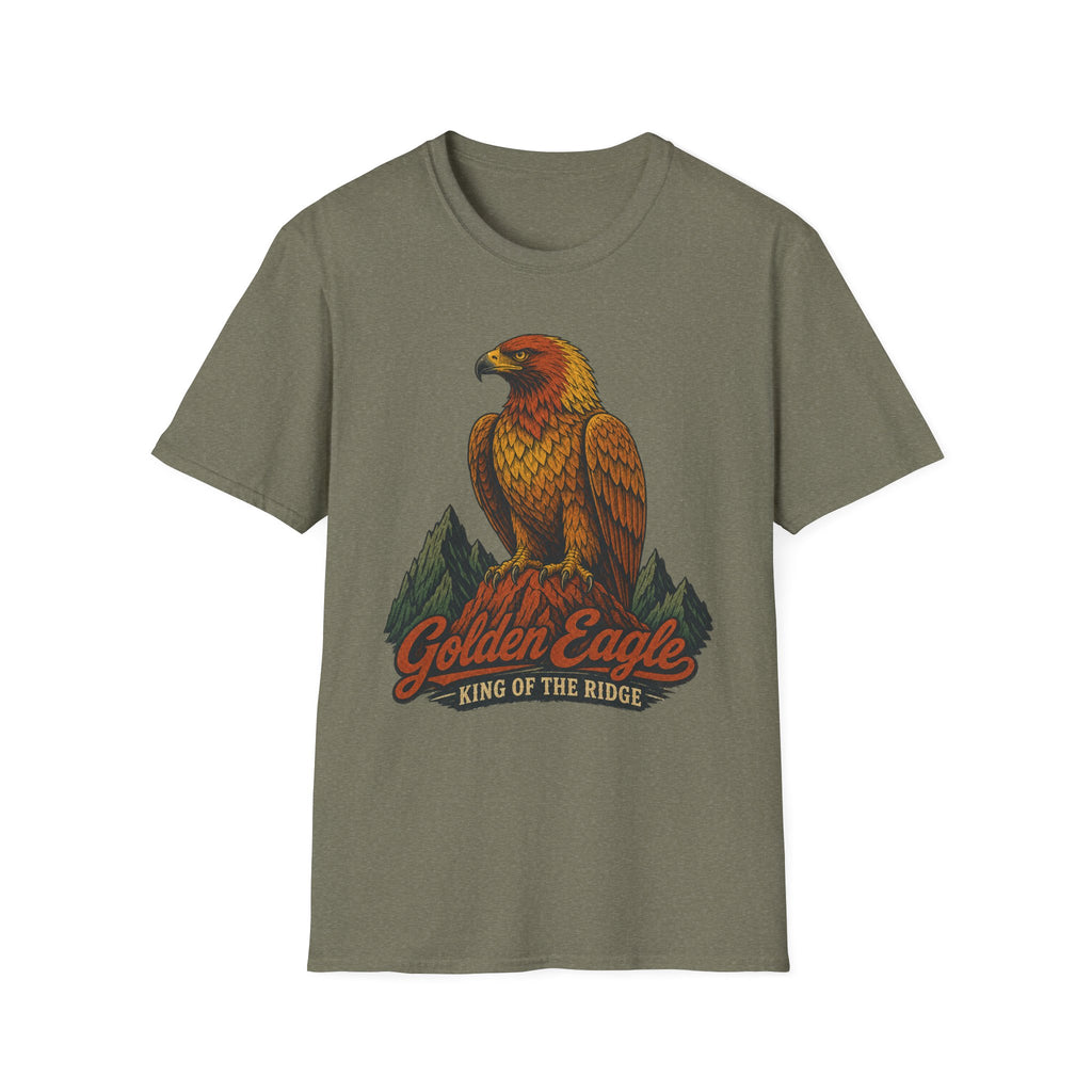 Golden Eagle - Hiking Graphic T-Shirt