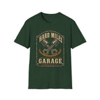 Hard Miles Garage - Motorcycles Graphic T-Shirt