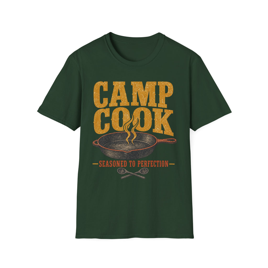 Camp Cook / Seasoned to Perfection - Camping Graphic T-Shirt