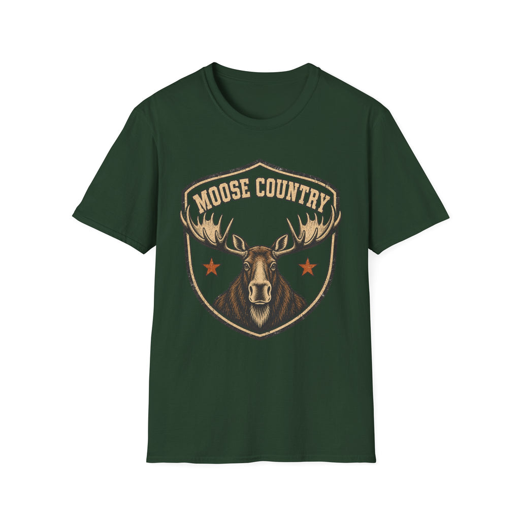 Moose Country - Hiking Graphic T-Shirt