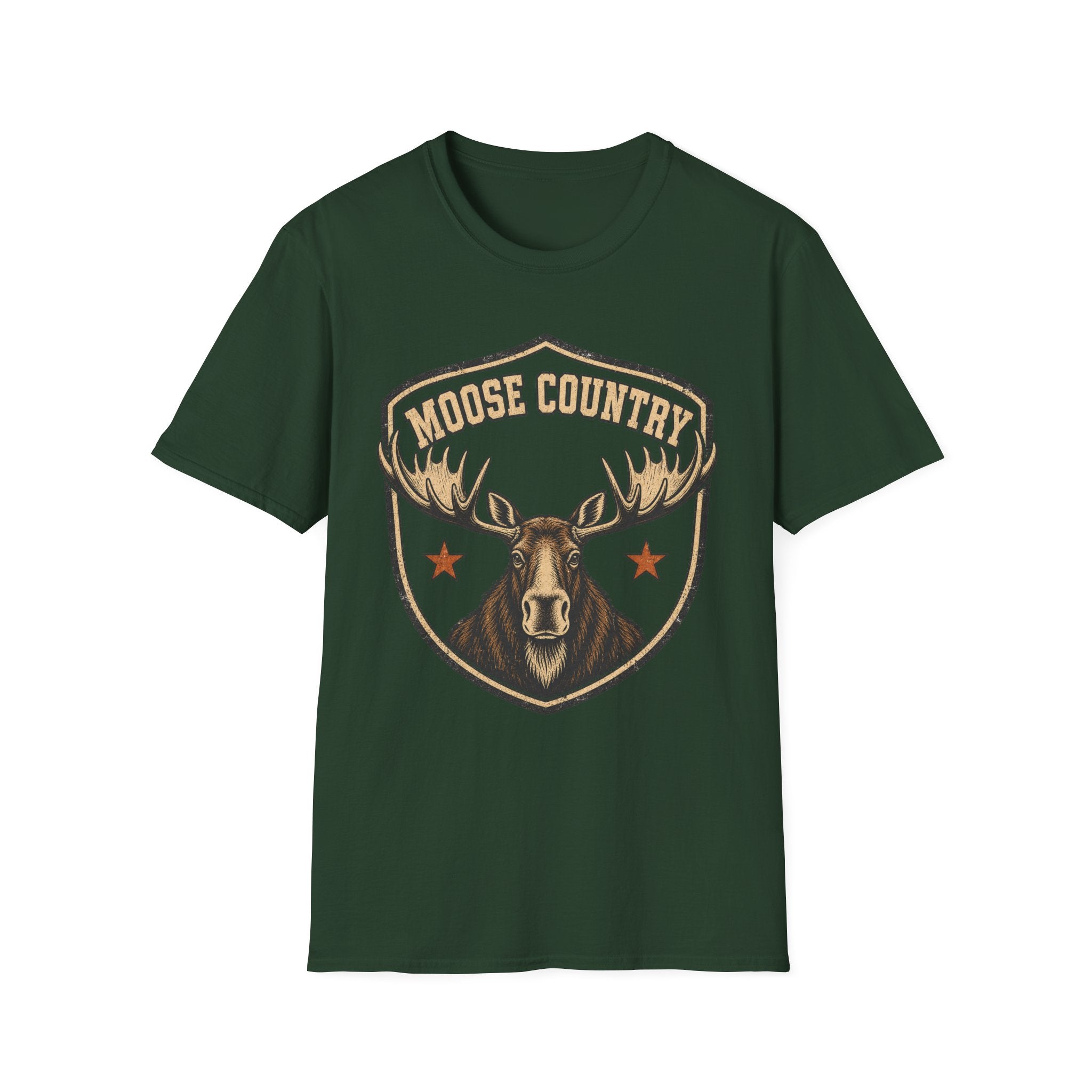 Moose Country - Hiking Graphic T-Shirt