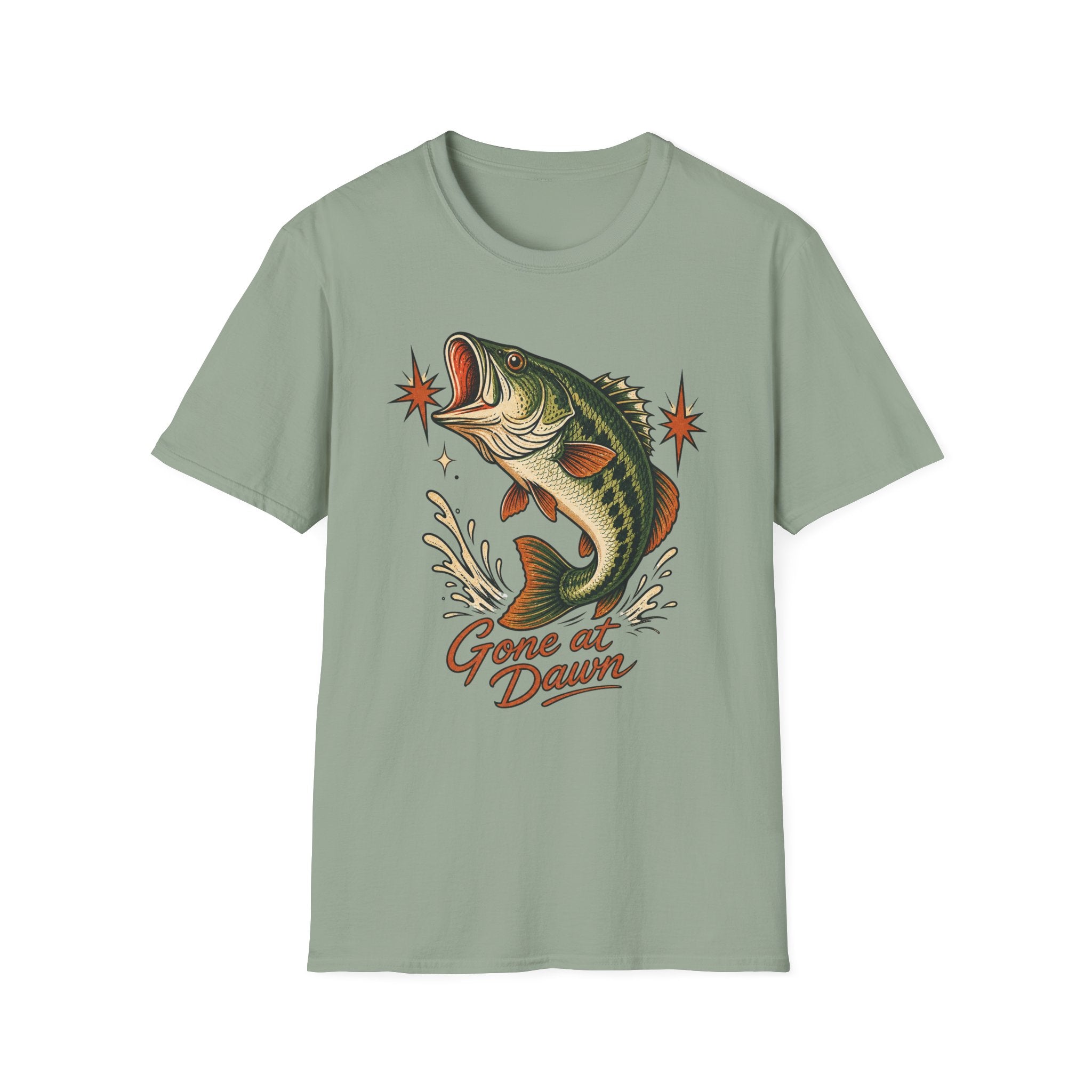Gone at Dawn - Fishing Graphic T-Shirt
