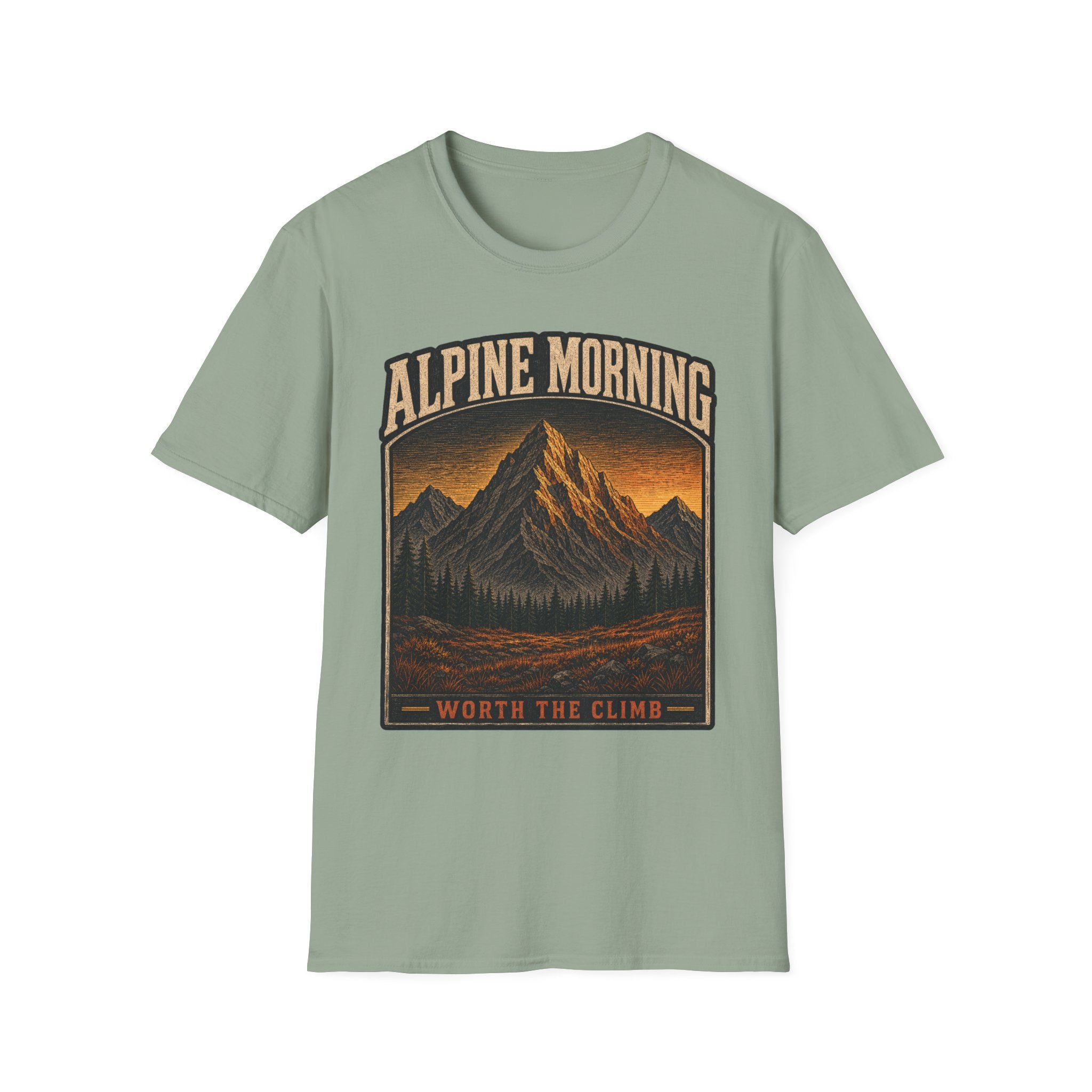 Alpine Morning - Hiking Graphic T-Shirt