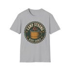 Camp Strong / Rise Early - Camping Graphic T-Shirt