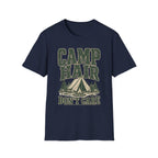 Camp Hair / Don't Care - Camping Graphic T-Shirt