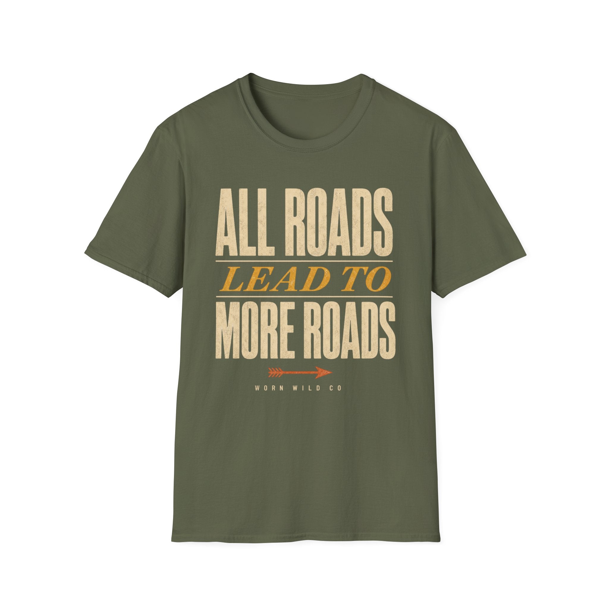 All Roads - Motorcycles Graphic T-Shirt