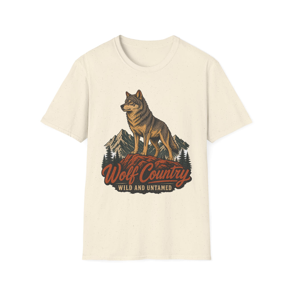Wolf Country - Hiking Graphic T-Shirt