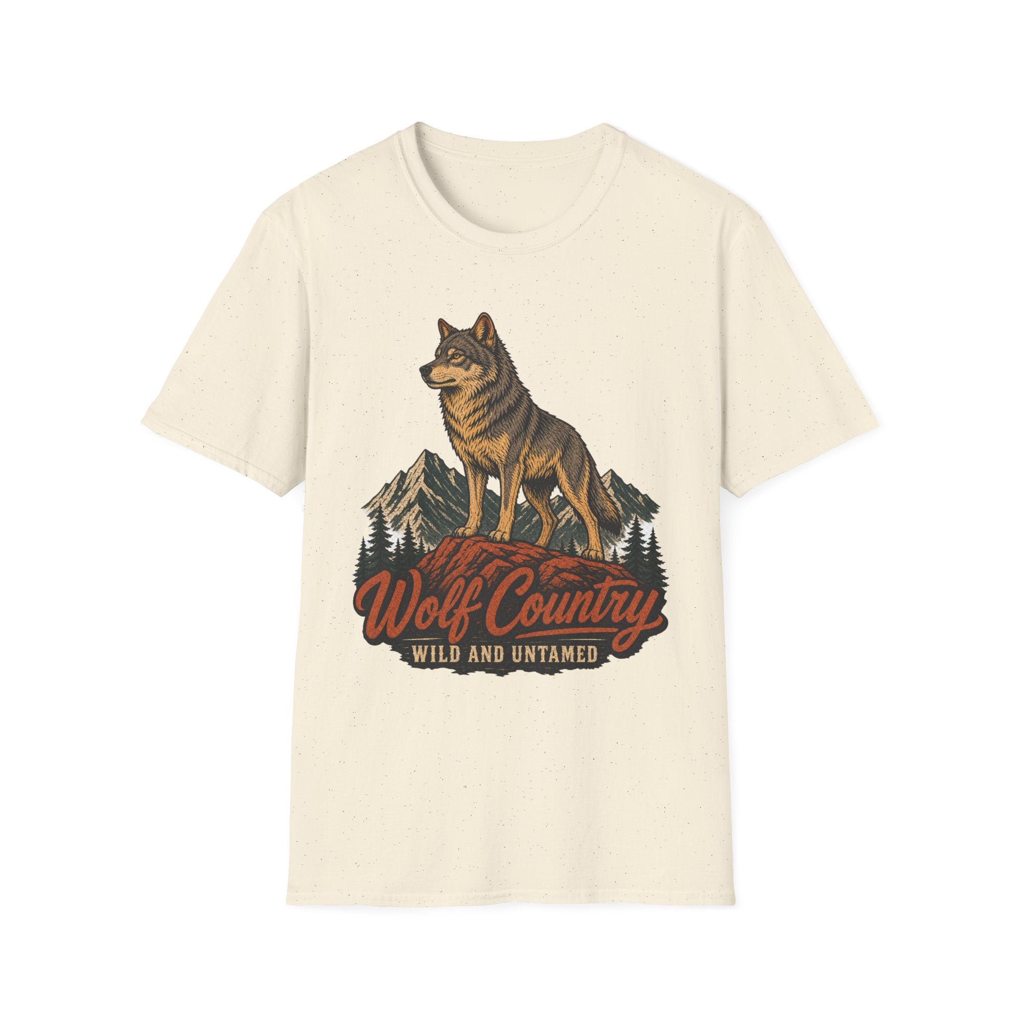 Wolf Country - Hiking Graphic T-Shirt