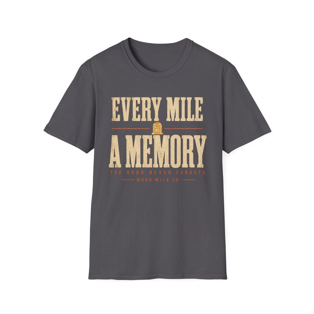 Every Mile A Memory - Motorcycles Graphic T-Shirt