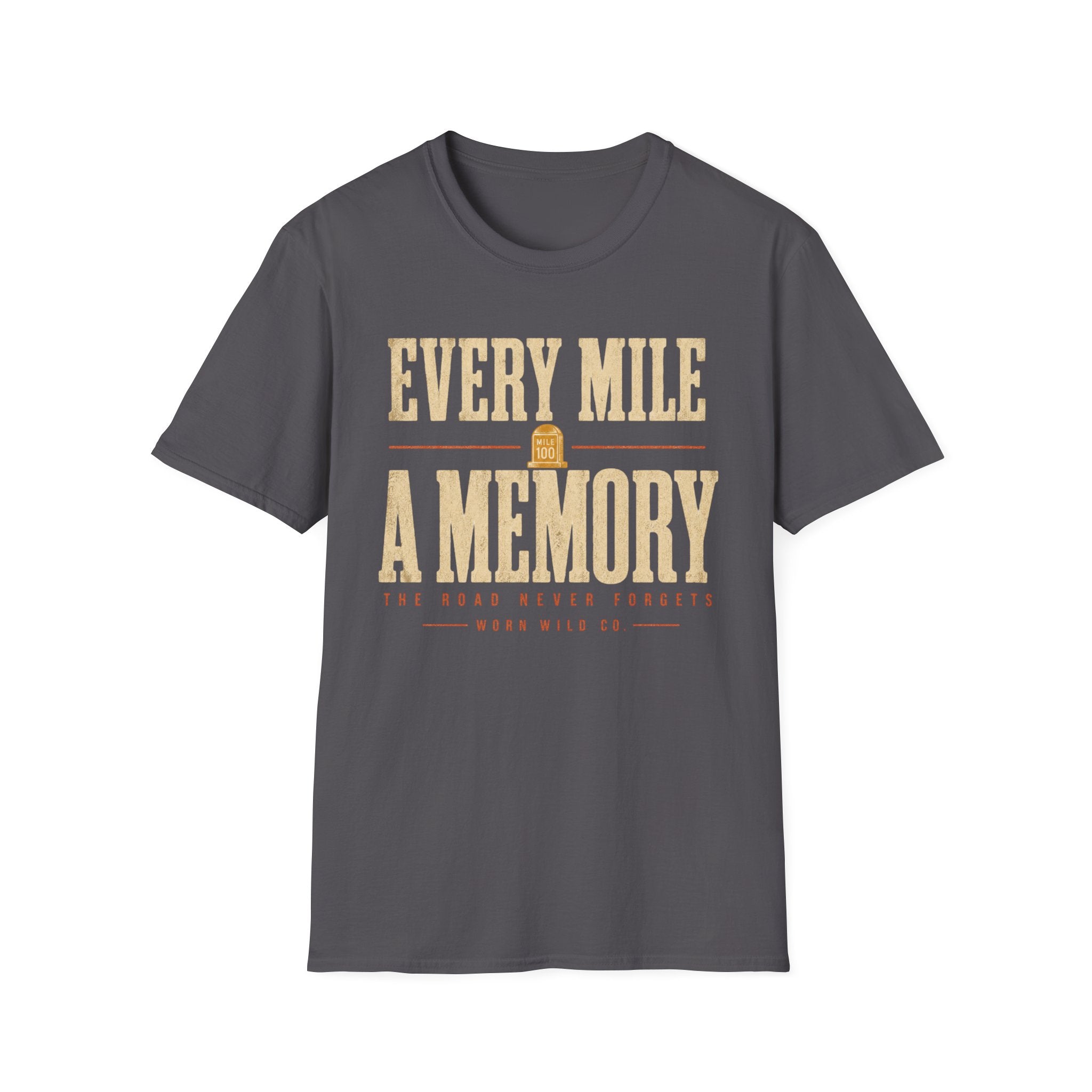 Every Mile A Memory - Motorcycles Graphic T-Shirt