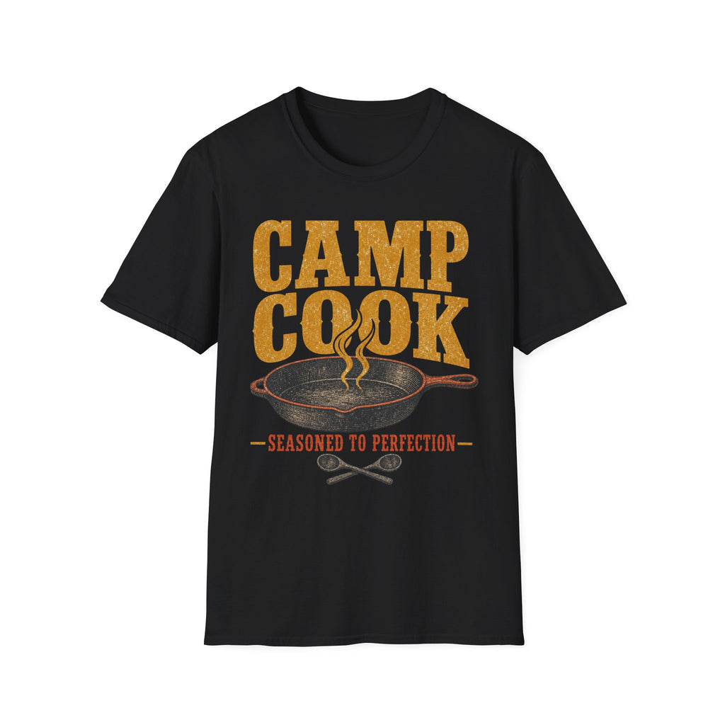 Camp Cook / Seasoned to Perfection - Camping Graphic T-Shirt