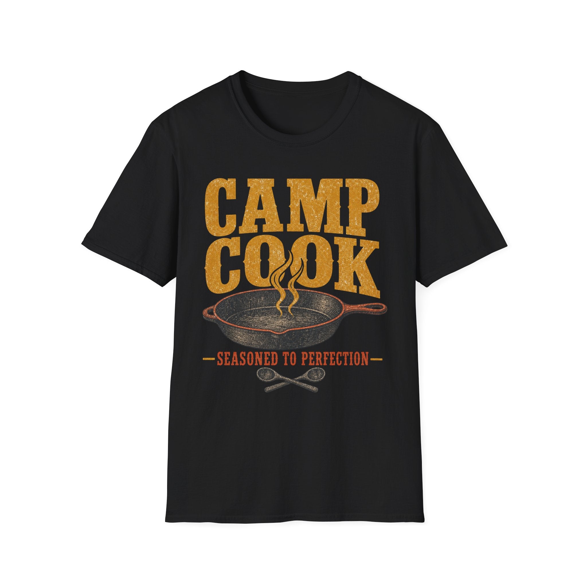 Camp Cook / Seasoned to Perfection - Camping Graphic T-Shirt