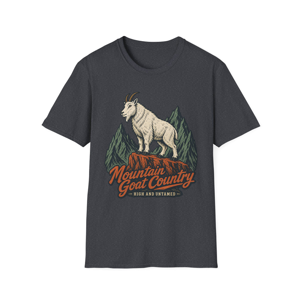Mountain Goat Country - Hiking Graphic T-Shirt