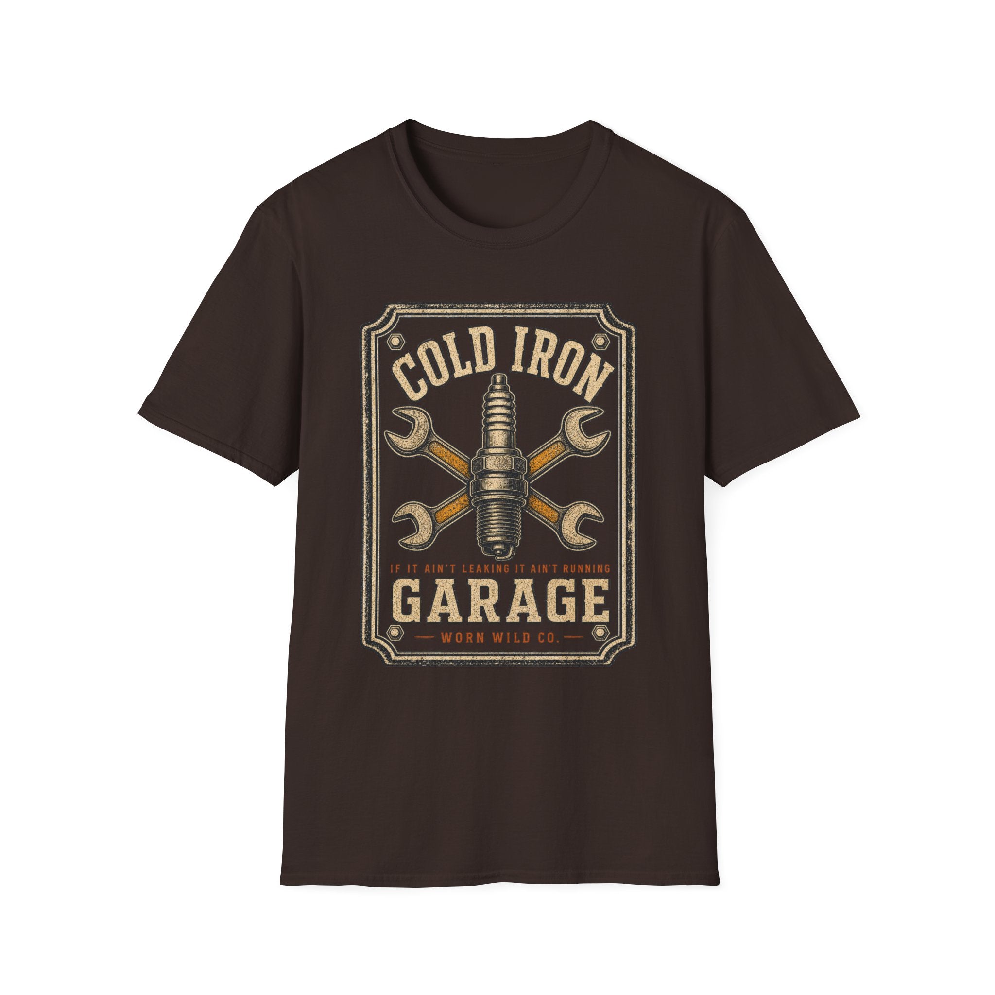 Cold Iron Garage - Motorcycles Graphic T-Shirt