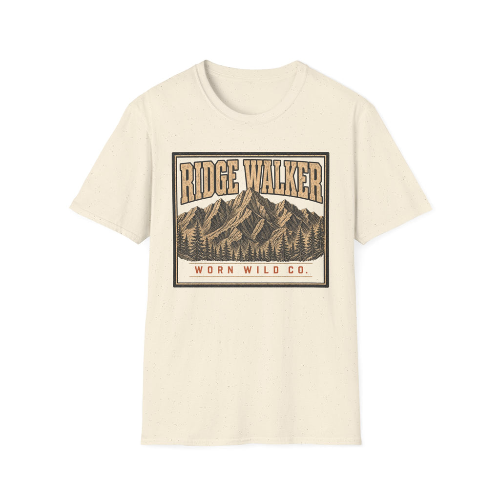 Ridge Walker - Hiking Graphic T-Shirt