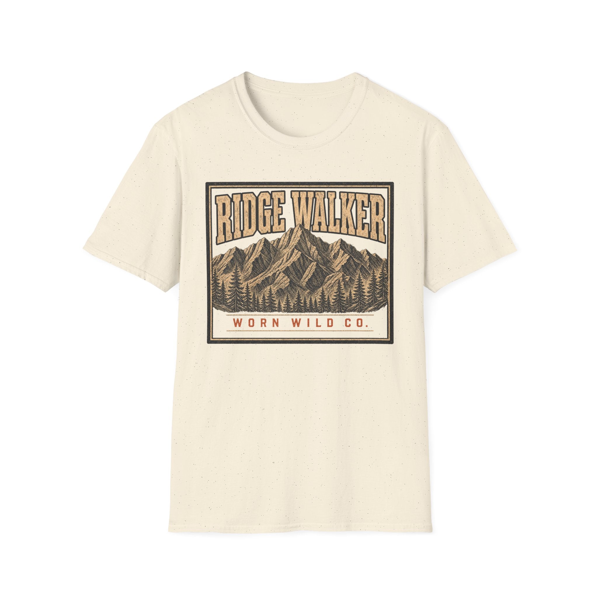 Ridge Walker - Hiking Graphic T-Shirt