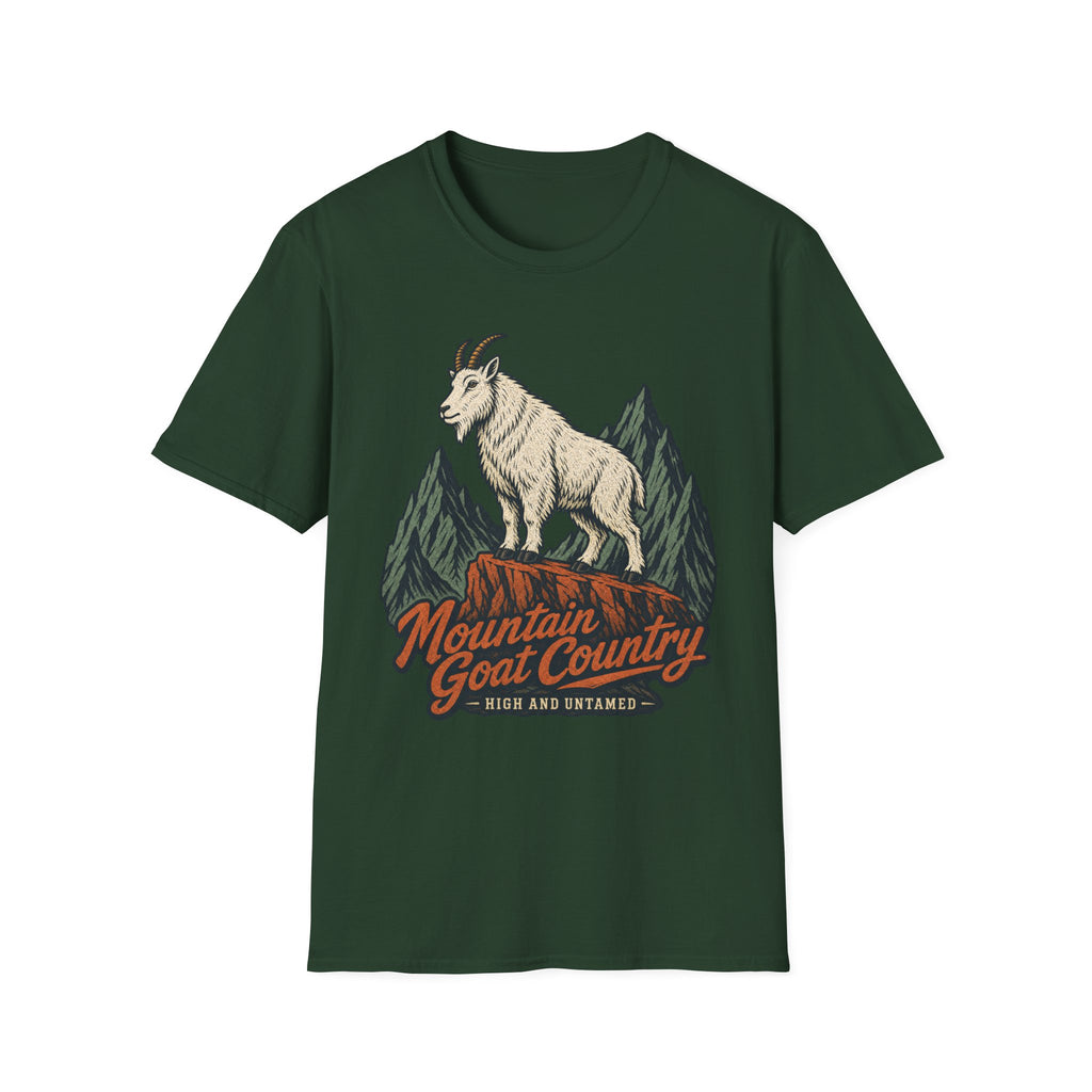 Mountain Goat Country - Hiking Graphic T-Shirt