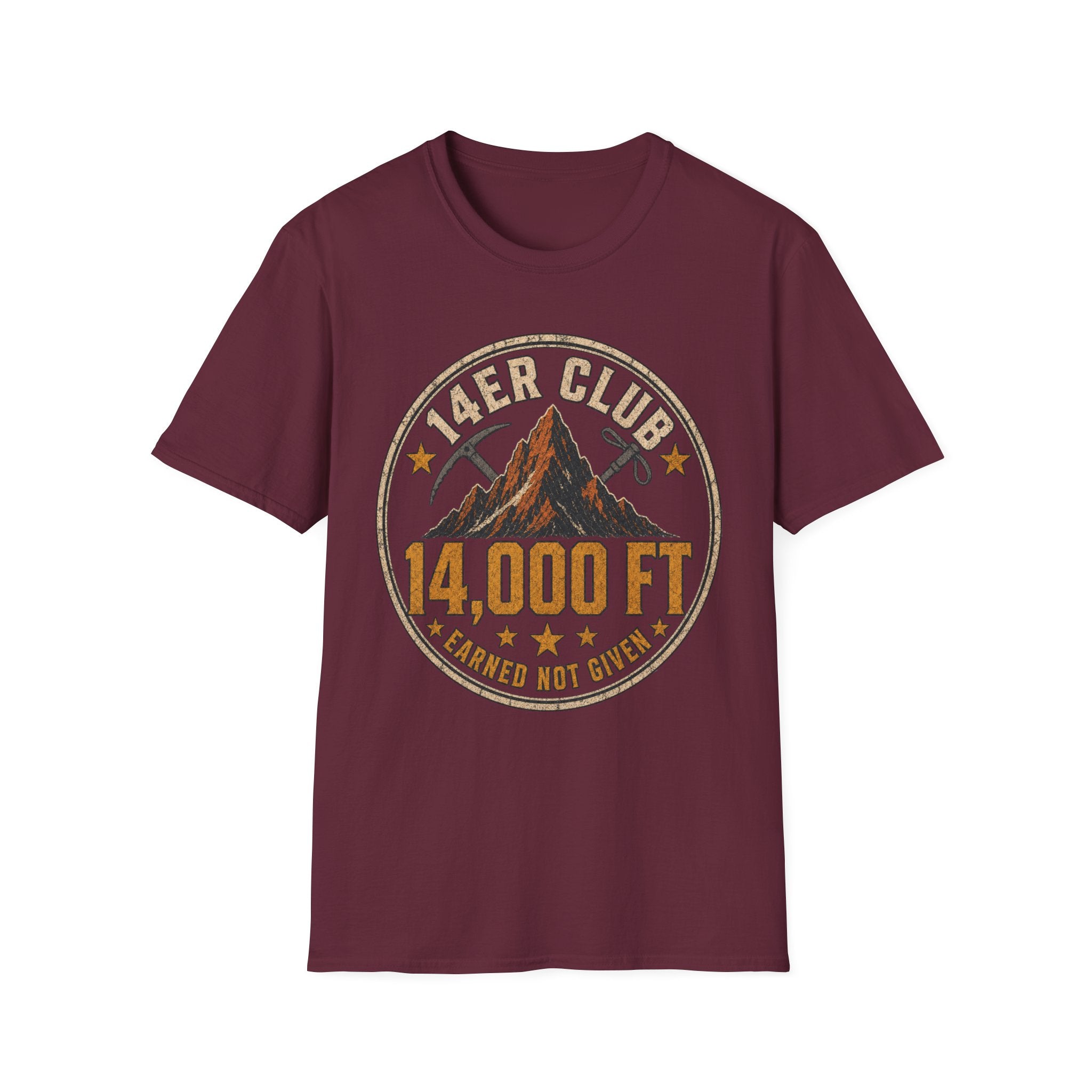 14er Club - Hiking Graphic T-Shirt