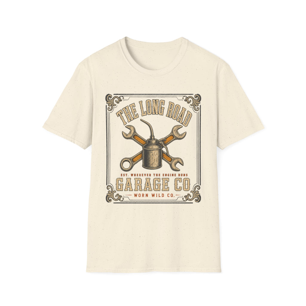 The Long Road Garage - Motorcycles Graphic T-Shirt