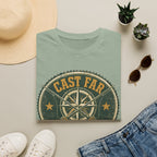 Cast Far - Fishing Graphic T-Shirt