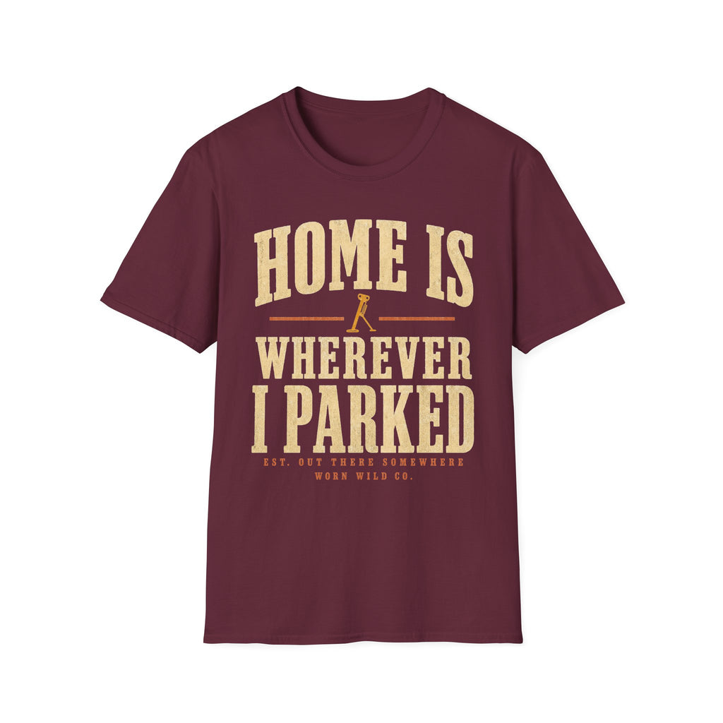 Home Is Wherever I Parked - Motorcycles Graphic T-Shirt