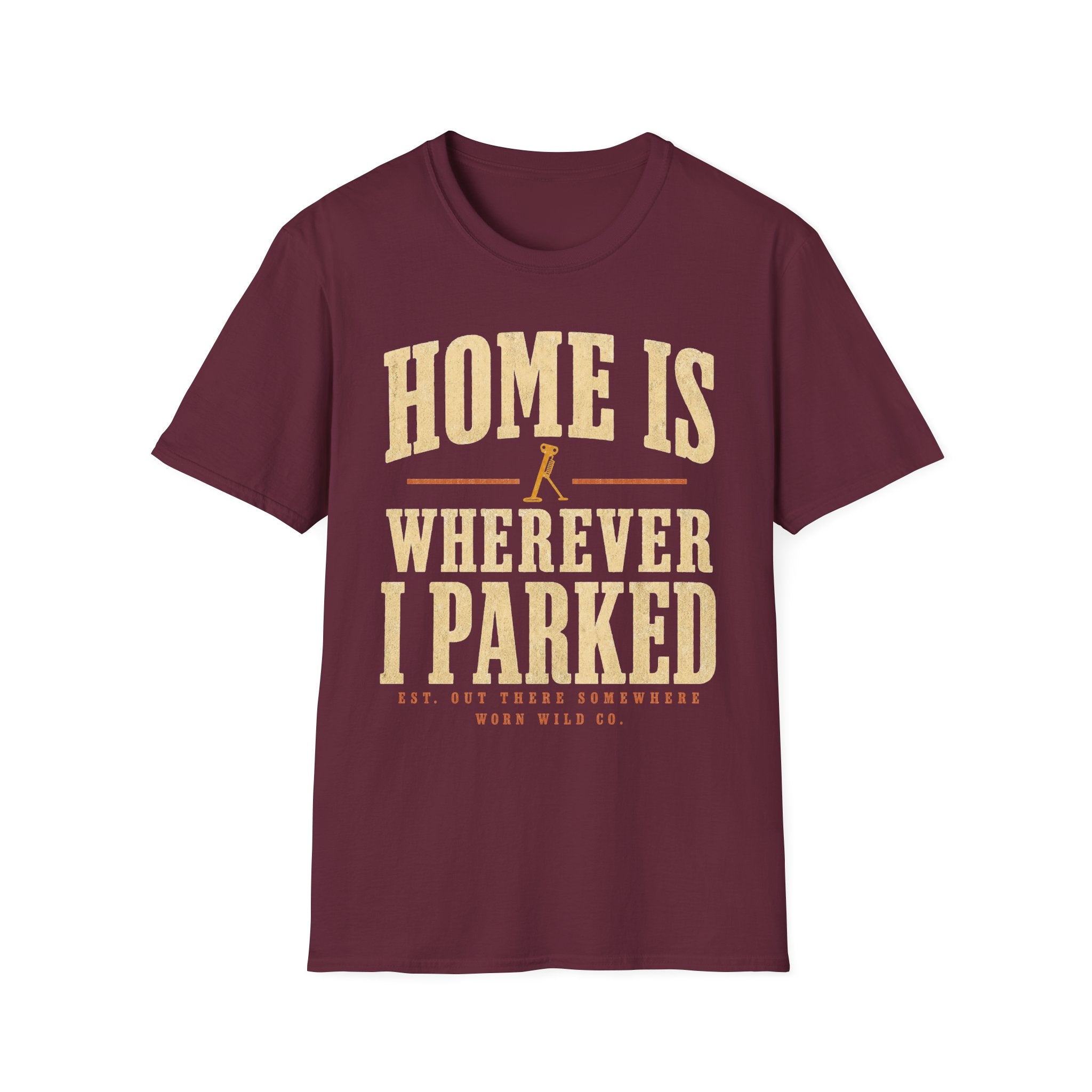 Home Is Wherever I Parked - Motorcycles Graphic T-Shirt