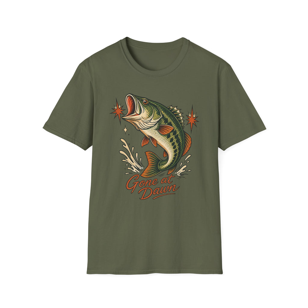 Gone at Dawn - Fishing Graphic T-Shirt