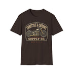 Throttle & Chrome - Motorcycles Graphic T-Shirt