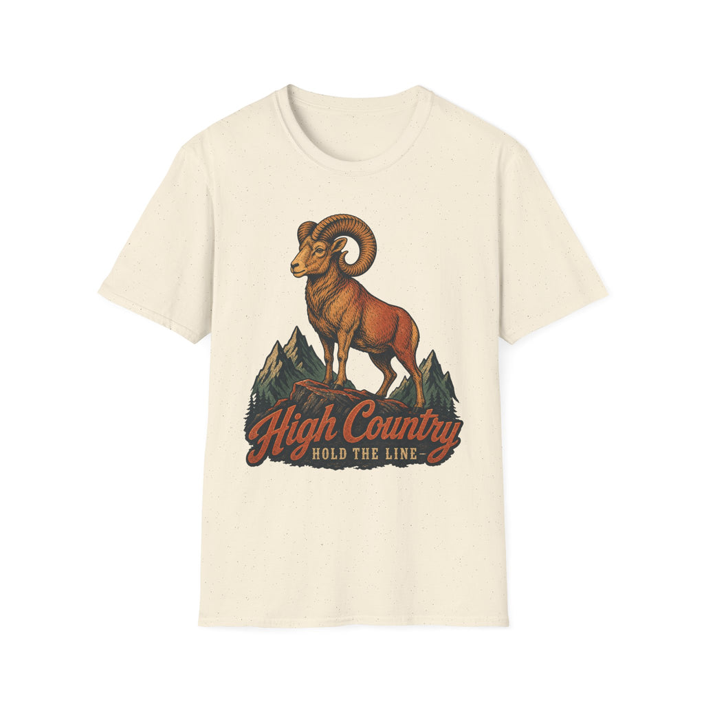 High Country / Hold the Line - Camping Graphic T-Shirt