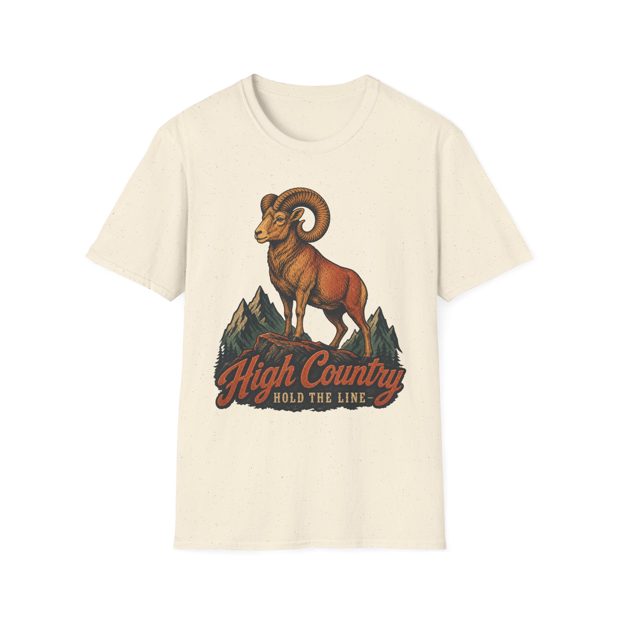 High Country / Hold the Line - Camping Graphic T-Shirt