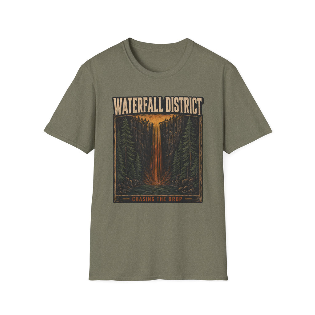 Waterfall District - Hiking Graphic T-Shirt