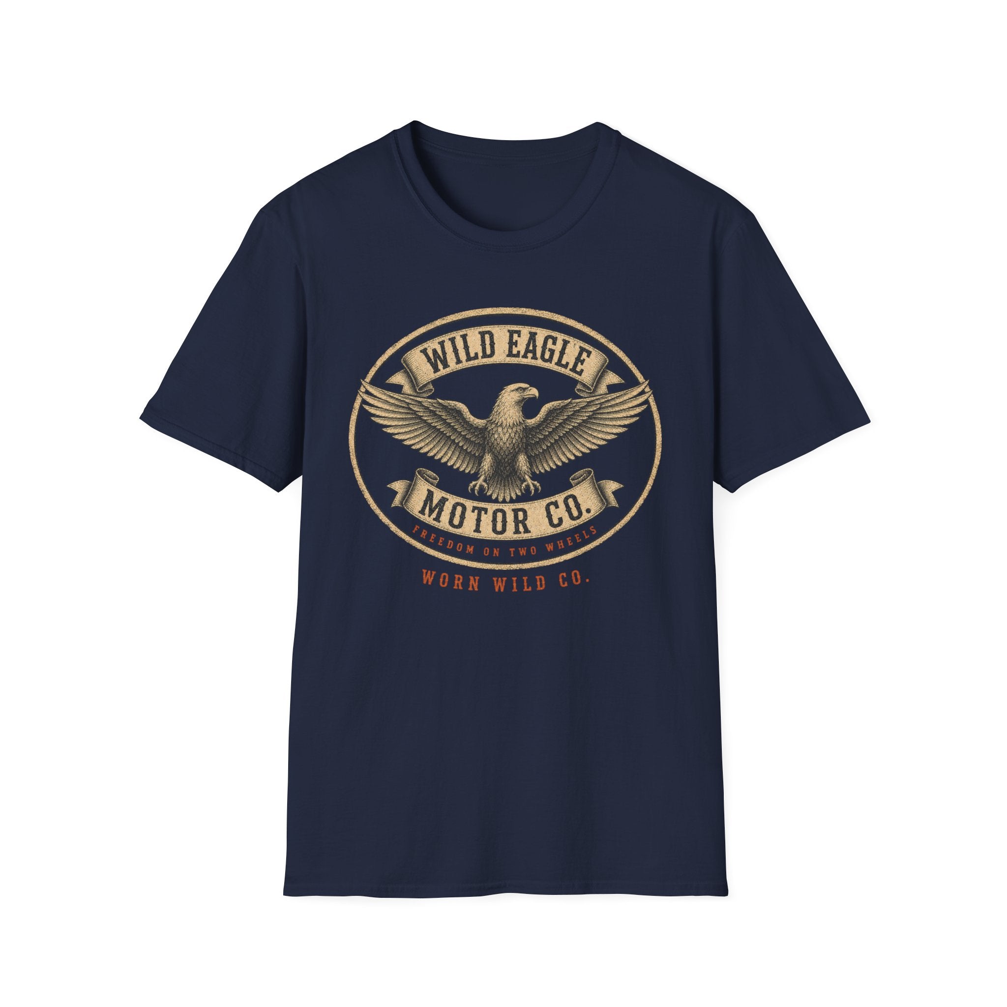 Wild Eagle Motor Co. - Motorcycles Graphic T-Shirt
