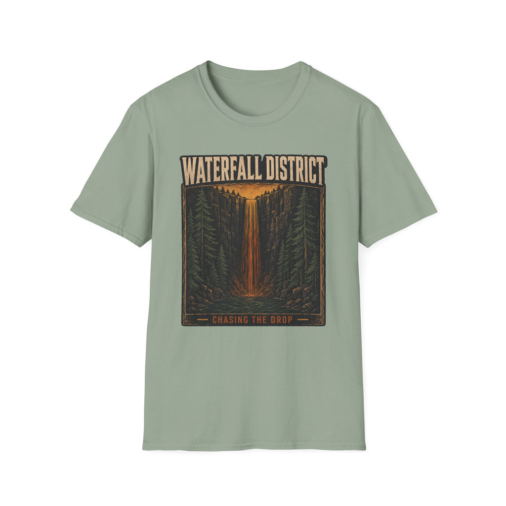 Waterfall District - Hiking Graphic T-Shirt