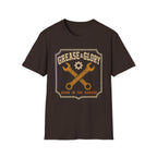 Grease & Glory - Motorcycles Graphic T-Shirt