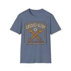 Grease & Glory - Motorcycles Graphic T-Shirt