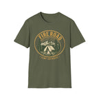 Fire Road / Camp Anywhere - Camping Graphic T-Shirt