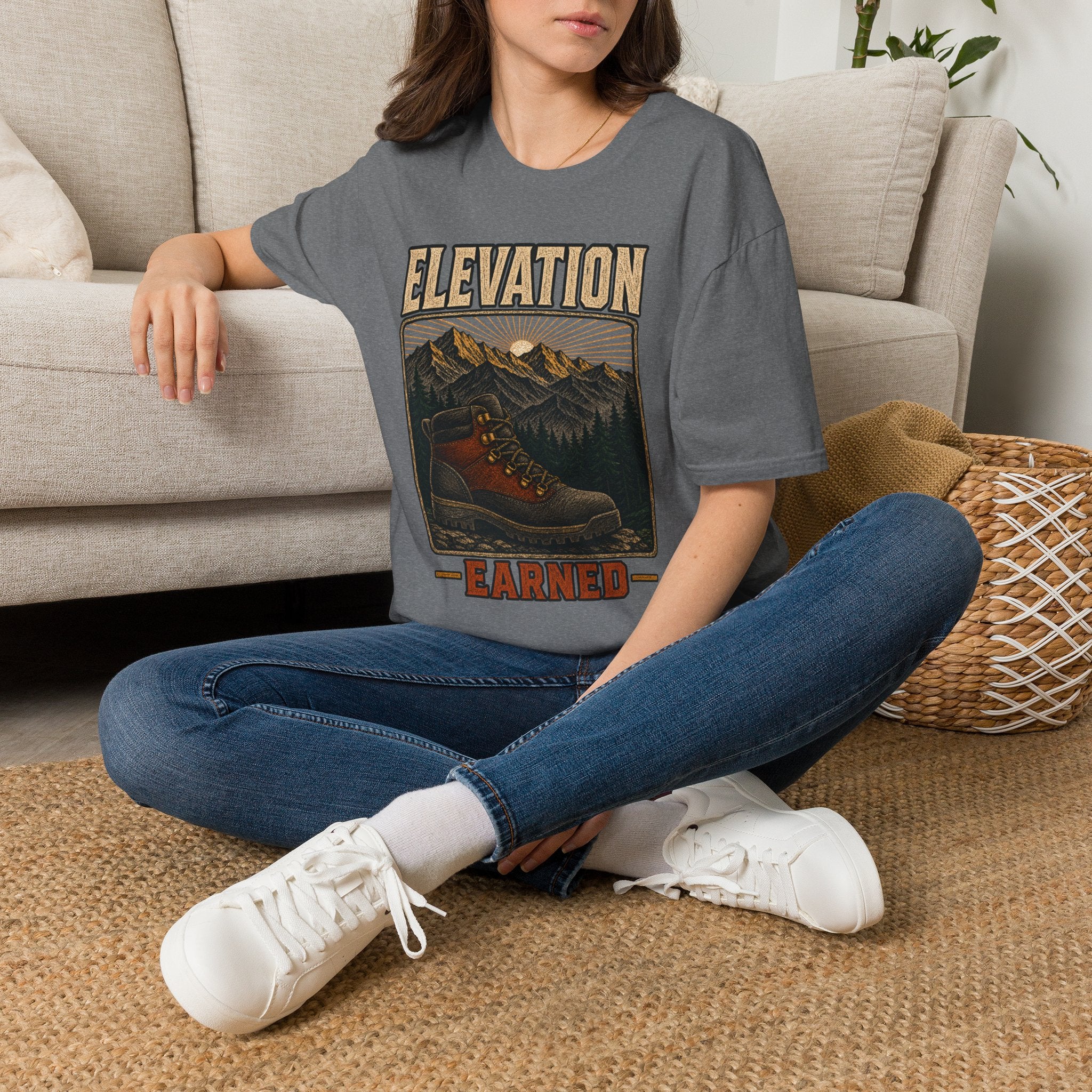 Elevation Earned - Camping Graphic T-Shirt