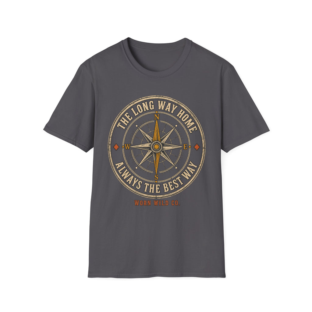 The Long Way Home - Motorcycles Graphic T-Shirt