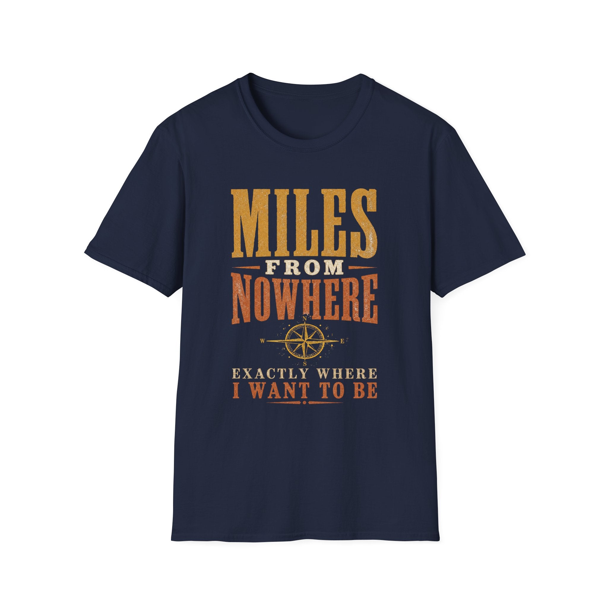 Miles from Nowhere - Camping Graphic T-Shirt