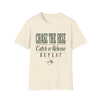 Chase the Rise - Fishing Graphic T-Shirt