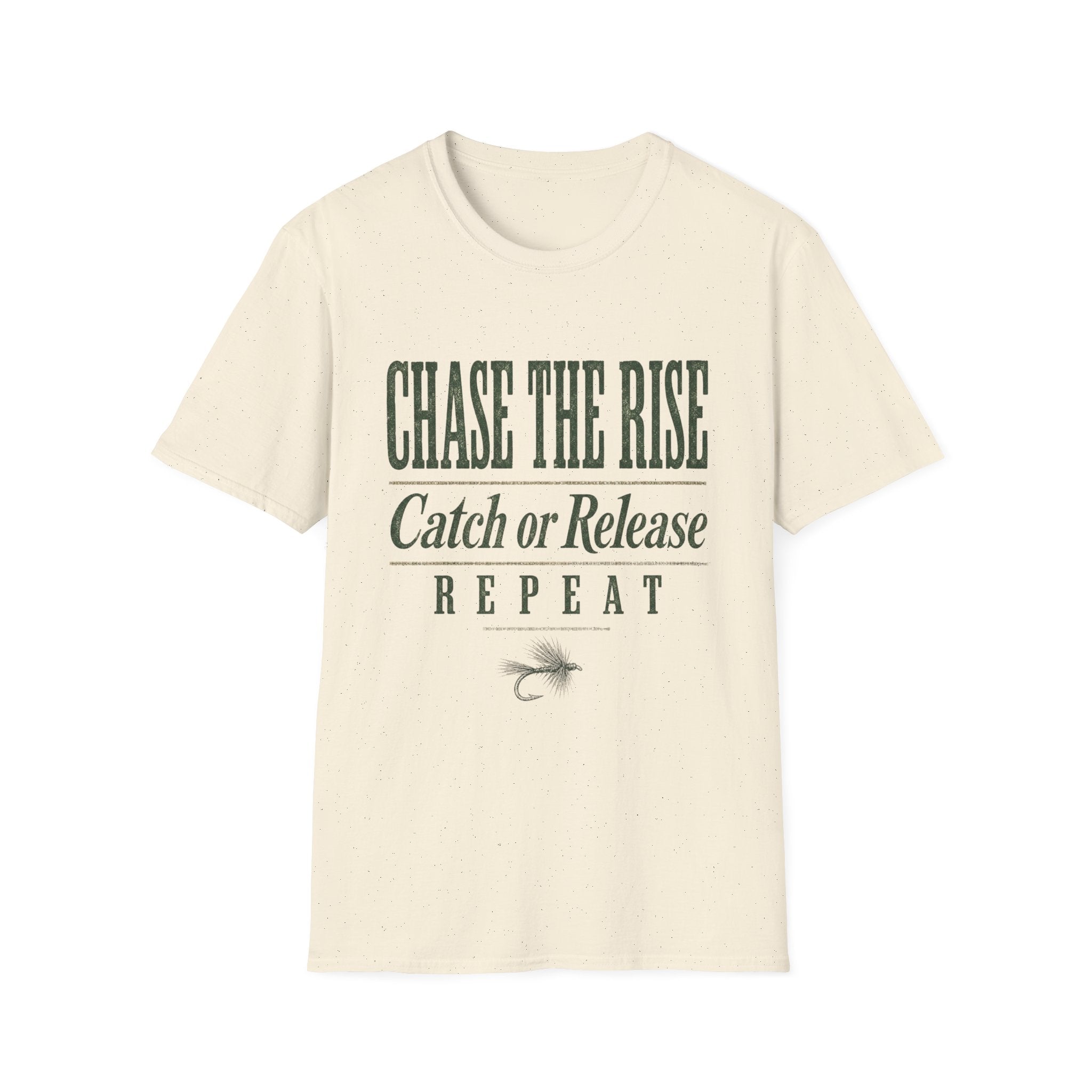 Chase the Rise - Fishing Graphic T-Shirt