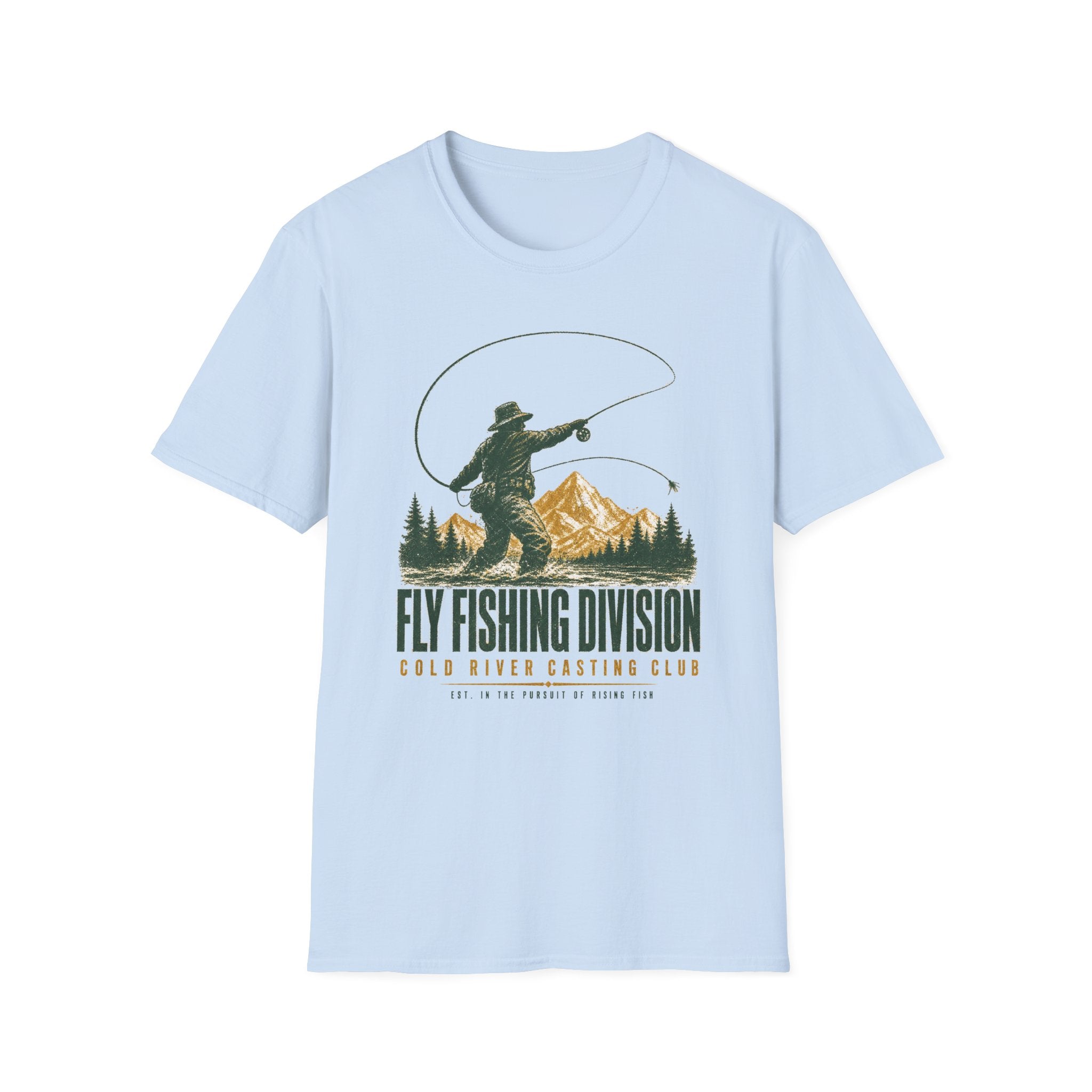 Fly Fishing Division - Fishing Graphic T-Shirt