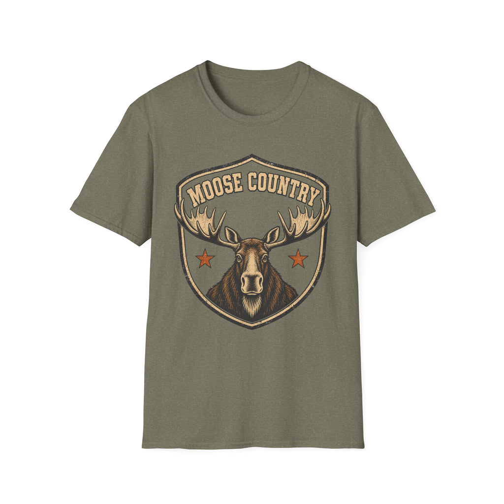 Moose Country - Hiking Graphic T-Shirt