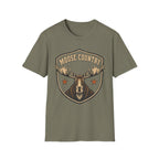 Moose Country - Hiking Graphic T-Shirt