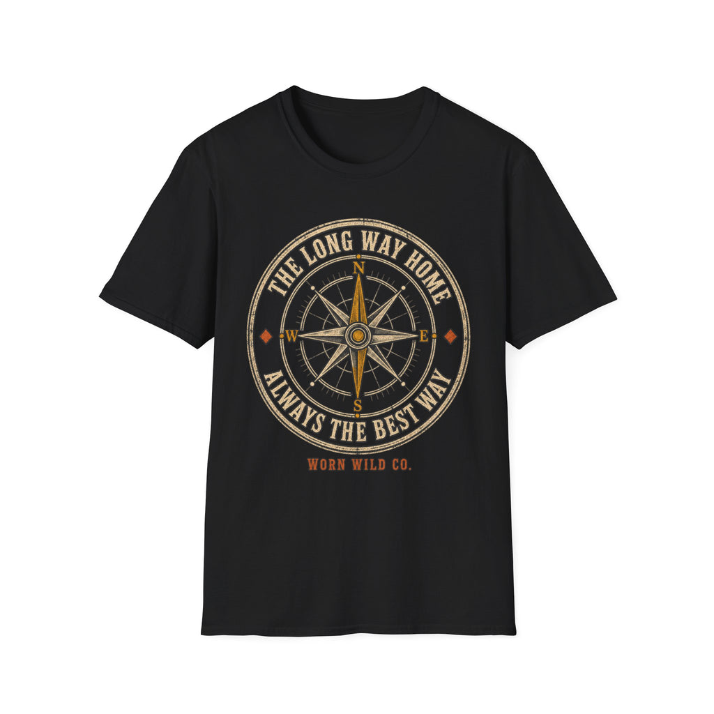 The Long Way Home - Motorcycles Graphic T-Shirt